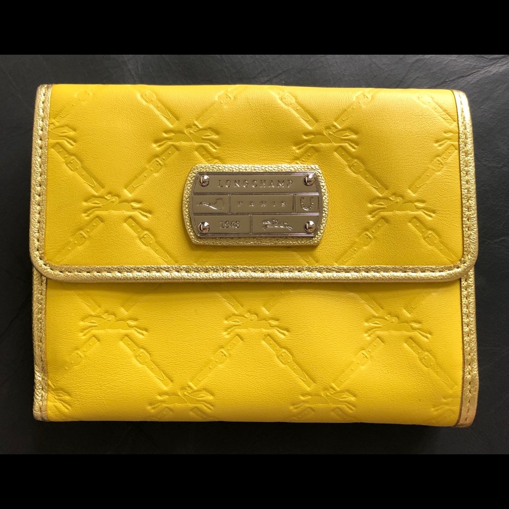 **SOLD** Longchamp Small French Wallet